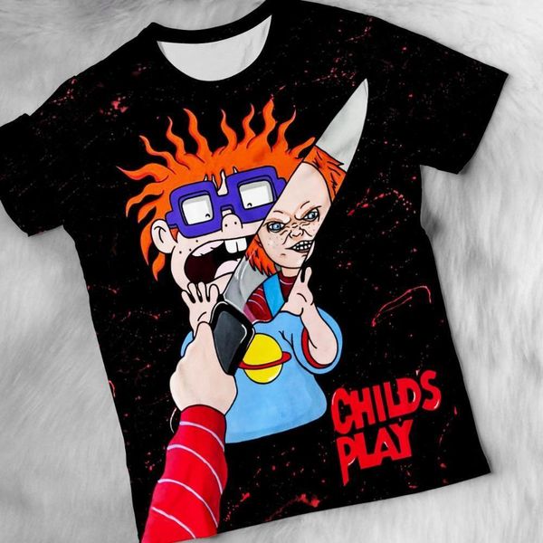 2019 летний горячий новый настройка tees movie chucky 3d напечатанные мужские топы уникальная одежда короткая футболка футболка, White;black
2019 летний горячий новый настройка tees movie chucky 3d напечатанные мужские топы уникальная одежда короткая футболка футболка, White;black
