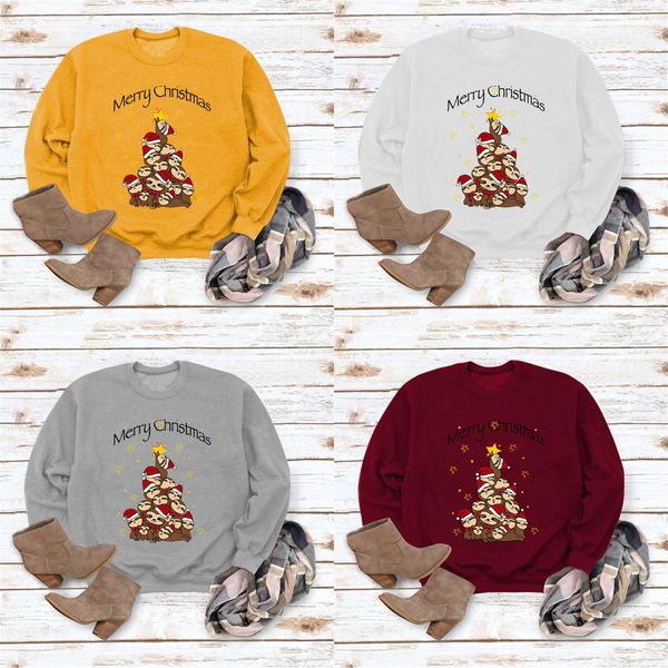 merry christmas sweatshirt hoodies woman long sleeve casual o neck women clothes loose hoodie cute print christmas pullovers q0105, Black
merry christmas sweatshirt hoodies woman long sleeve casual o neck women clothes loose hoodie cute print christmas pullovers q0105, Black
