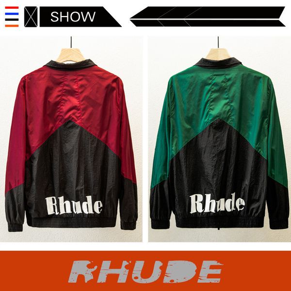 fashion brand rhude jacket windbreaker rhude flight jacket light and thin sunscreen jacket, Tan;black
fashion brand rhude jacket windbreaker rhude flight jacket light and thin sunscreen jacket, Tan;black