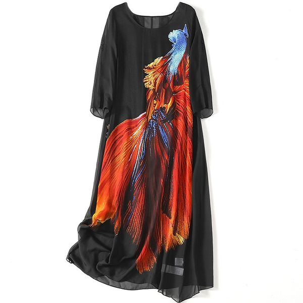 2020 in new products spring and summer simple dress girlish style impression of long silk vtyz, Black;gray
2020 in new products spring and summer simple dress girlish style impression of long silk vtyz, Black;gray