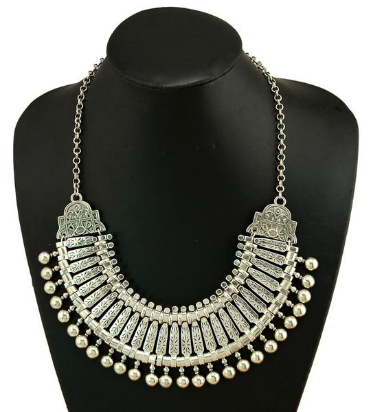 gypsy ethnic vintage necklace jewelry for women carved flower coin choker necklace collar afghan turkish miao jewelry, Silver
gypsy ethnic vintage necklace jewelry for women carved flower coin choker necklace collar afghan turkish miao jewelry, Silver