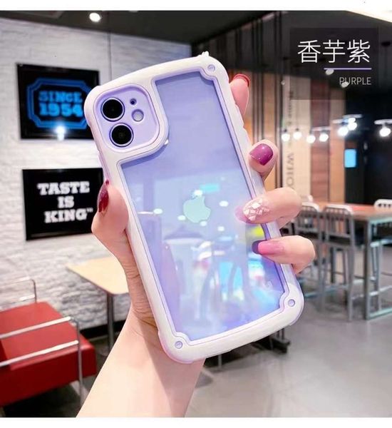 lens, applicable to 11 all inclusive military anti falling frame, mobile phone case, 12pro jelly color protective cover 
lens, applicable to 11 all inclusive military anti falling frame, mobile phone case, 12pro jelly color protective cover