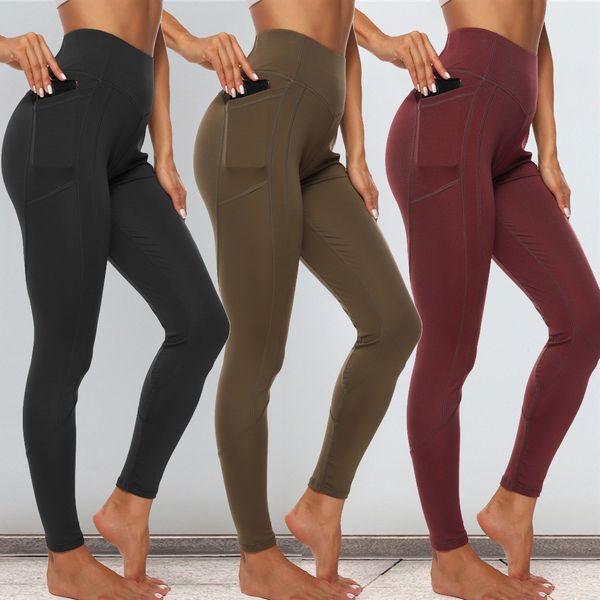 women pocket leggings high waist sport leggings push up sport fitness femme running fitness yoga pants clothing drop ship 201202, Black
women pocket leggings high waist sport leggings push up sport fitness femme running fitness yoga pants clothing drop ship 201202, Black