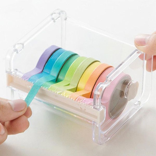 stationery masking tape cutter wash tape storage organizer cutter office dispenser office supplies1
stationery masking tape cutter wash tape storage organizer cutter office dispenser office supplies1