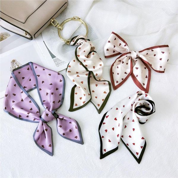 lovely petals front point ribbon korean scarf women's narrow strip multi-function all-match decorative ribbon small neckerchief, Blue;gray
lovely petals front point ribbon korean scarf women's narrow strip multi-function all-match decorative ribbon small neckerchief, Blue;gray