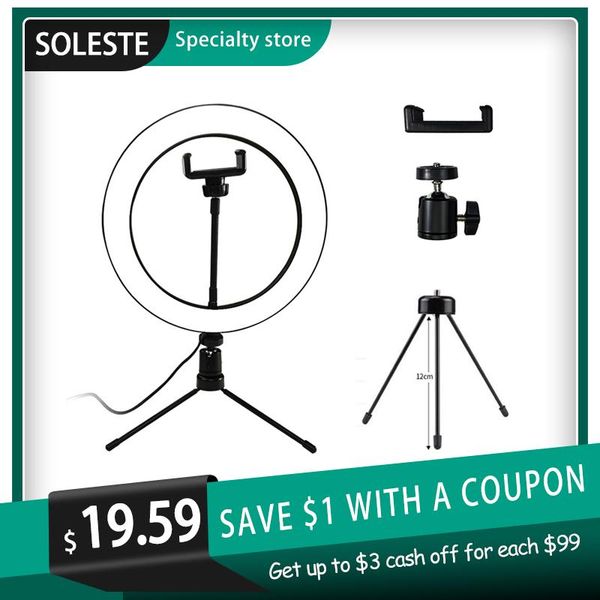 flash heads soleste selfie ring light with tripod 10"ring lamp po video camera phone fill ringlight for cellphone makeup live studio
flash heads soleste selfie ring light with tripod 10"ring lamp po video camera phone fill ringlight for cellphone makeup live studio