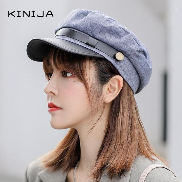 beret women flat hats newsboy caps painters cap femme rivet peaked cap spring autumn winter pu captain1, Blue;gray
beret women flat hats newsboy caps painters cap femme rivet peaked cap spring autumn winter pu captain1, Blue;gray