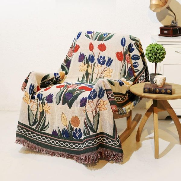 tulip jacquard tapestry cotton blanket winter home decorate sofa cover carpet thick coverlet
tulip jacquard tapestry cotton blanket winter home decorate sofa cover carpet thick coverlet