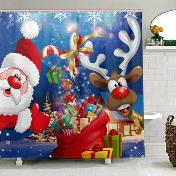 shower curtains merry christmas season eve year decor curtain reindeer and santa claus polyester fabric bathroom with 12 hook
shower curtains merry christmas season eve year decor curtain reindeer and santa claus polyester fabric bathroom with 12 hook