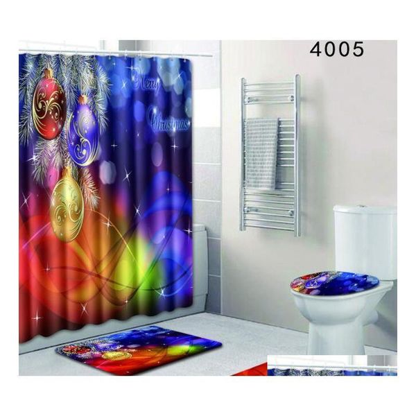 christmas shower curtain set with mat seat cover polyester waterproof bath curtain non qyleam ppshop01
christmas shower curtain set with mat seat cover polyester waterproof bath curtain non qyleam ppshop01