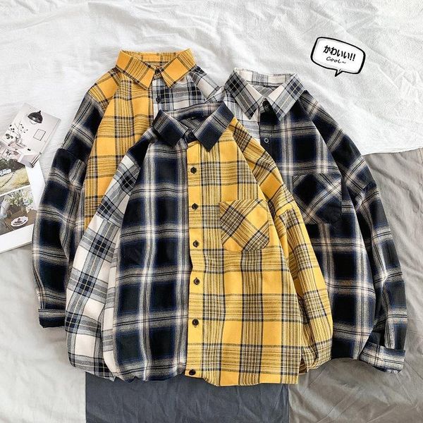 flannel men plaid shirt slim fit casual long sleeve sanding shirt male streetwear shirts harajuku patchwork 100% cotton shirts1, White;black
flannel men plaid shirt slim fit casual long sleeve sanding shirt male streetwear shirts harajuku patchwork 100% cotton shirts1, White;black