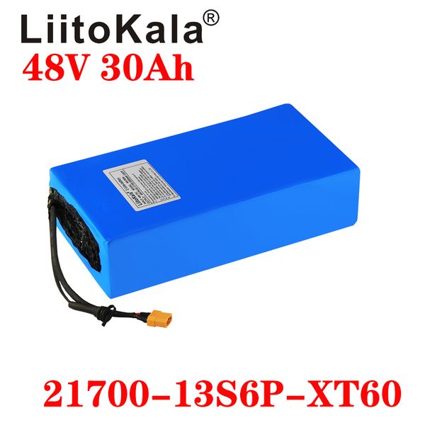 liitokala 48v 30ah 21700 5000mah 13s6p lithium ion battery scooter battery 48v 30ah electric bike battery xt60 plug
liitokala 48v 30ah 21700 5000mah 13s6p lithium ion battery scooter battery 48v 30ah electric bike battery xt60 plug