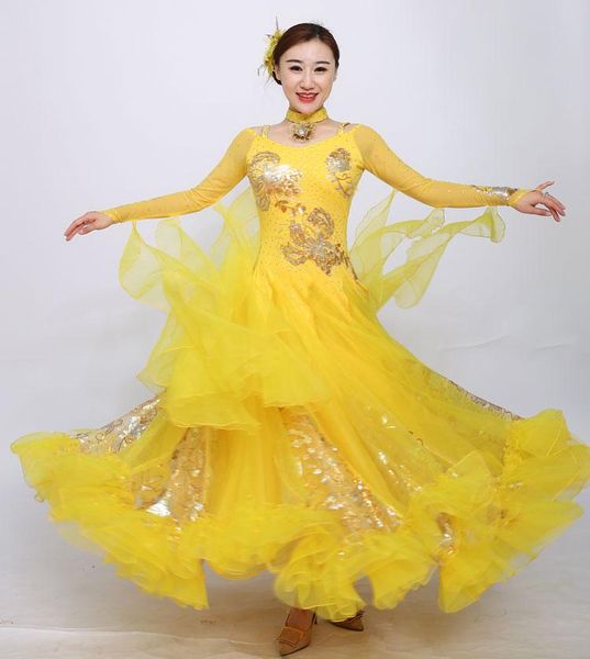 stage wear standard dance dresses fringe viennese waltz dress ballroom women swing dancing modern clothes, Black;red
stage wear standard dance dresses fringe viennese waltz dress ballroom women swing dancing modern clothes, Black;red