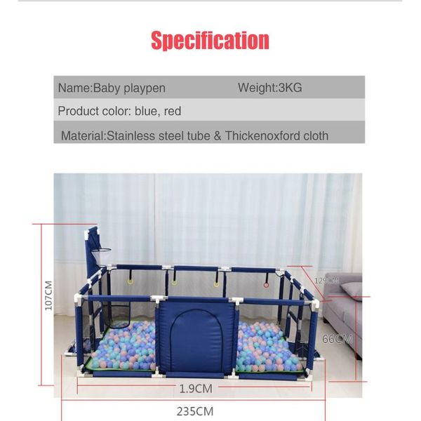imbaby дети сухой шар бассейн бассейн бассейн детская мебель playpen для детей детей палатка indoovoutdoor защитная безопасность забор p wmt
imbaby дети сухой шар бассейн бассейн бассейн детская мебель playpen для детей детей палатка indoovoutdoor защитная безопасность забор p wmt