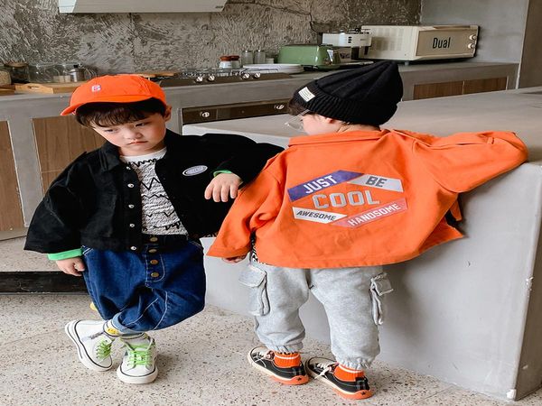 pure cotton boys' lapel jacket fashion children's baby leather children's korean style spring and autumn jacket bbykef, Blue
pure cotton boys' lapel jacket fashion children's baby leather children's korean style spring and autumn jacket bbykef, Blue