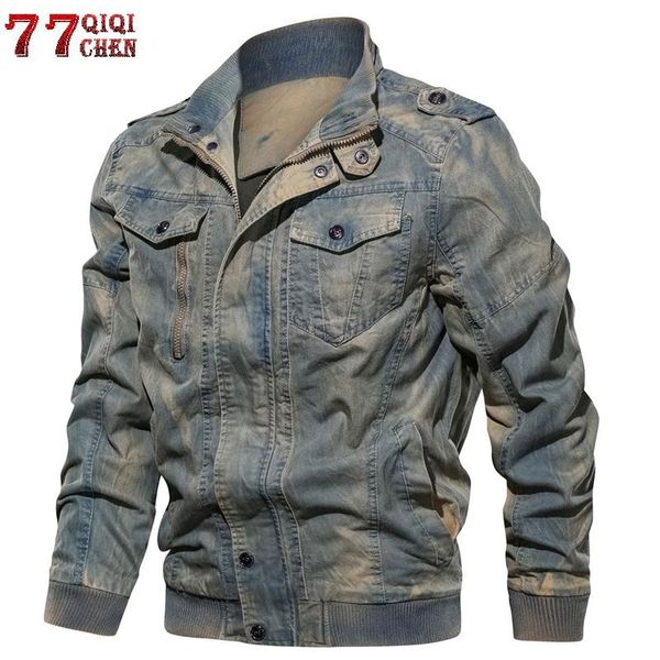men's jackets mens denim jacket big size 6xl tactical jeans solid casual pilot coat casaco masculino drop, Black;brown
men's jackets mens denim jacket big size 6xl tactical jeans solid casual pilot coat casaco masculino drop, Black;brown