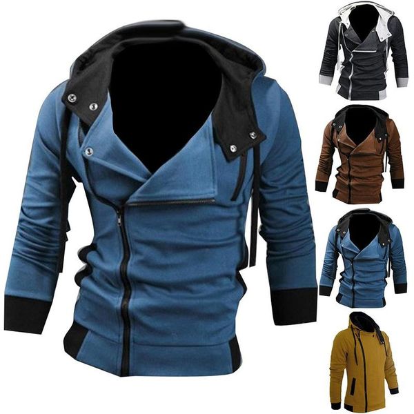 spring autumn men casual jacket coat in men's jackets overcoat side zipper drawstring long sleeve sweatshirt hooded kg-1541, Black;brown
spring autumn men casual jacket coat in men's jackets overcoat side zipper drawstring long sleeve sweatshirt hooded kg-1541, Black;brown