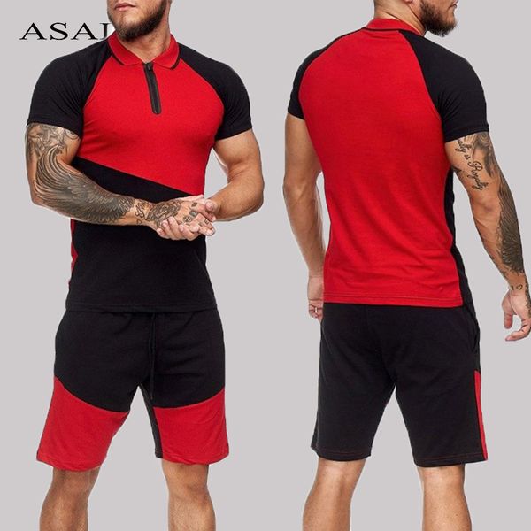 summer patchwork casual tracksuits men sportswear o-neck tshirts+ shorts track suits male 2 pieces sets streetwears clothing lj201117, Gray
summer patchwork casual tracksuits men sportswear o-neck tshirts+ shorts track suits male 2 pieces sets streetwears clothing lj201117, Gray