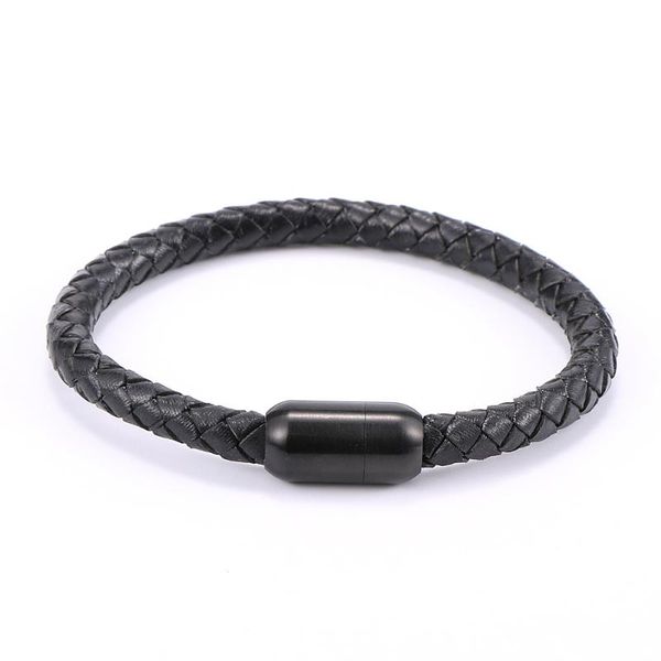 minimalism punk rock genuine leather wrap bracelet for men black leather stainless steel magnetic buckle wristband male jewelry, Golden;silver
minimalism punk rock genuine leather wrap bracelet for men black leather stainless steel magnetic buckle wristband male jewelry, Golden;silver