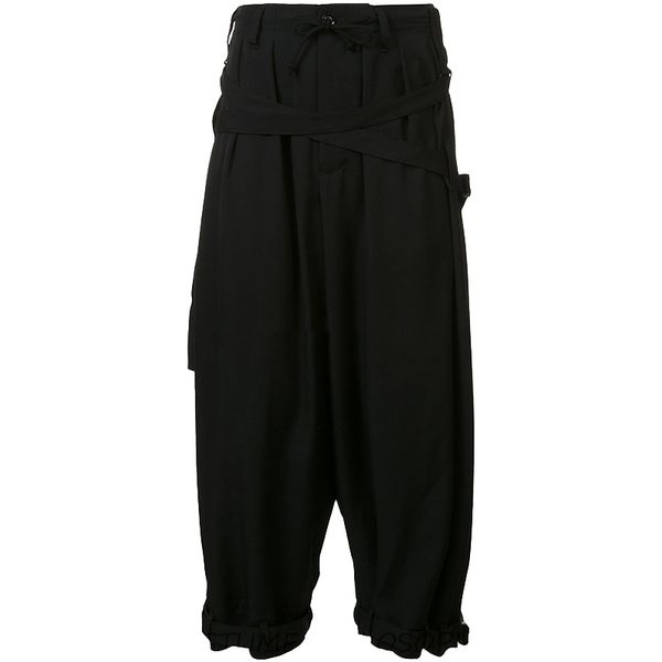 black tie ninth pants young men loose japanese retro straight adjustable belted trousers overalls hip-hop trend
black tie ninth pants young men loose japanese retro straight adjustable belted trousers overalls hip-hop trend
