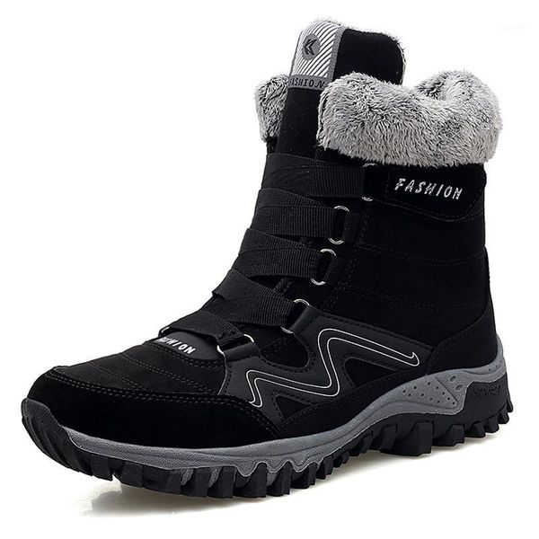men boots waterproof snow boots female plush winter women warm ankle botas mujer winter shoes woman zapatos de hombre1, Black
men boots waterproof snow boots female plush winter women warm ankle botas mujer winter shoes woman zapatos de hombre1, Black