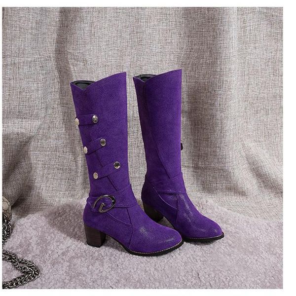 women's rubber boots zipper luxury designer winter footwear round toe autumn shoes thigh high heels high rivets lace, Black
women's rubber boots zipper luxury designer winter footwear round toe autumn shoes thigh high heels high rivets lace, Black