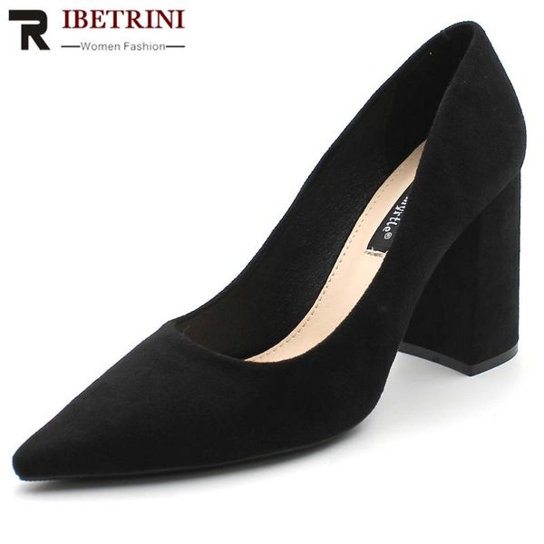 dress shoes ribetrini consise women spring flock pointed toe slip on shallow pumps party casual brand, Black
dress shoes ribetrini consise women spring flock pointed toe slip on shallow pumps party casual brand, Black