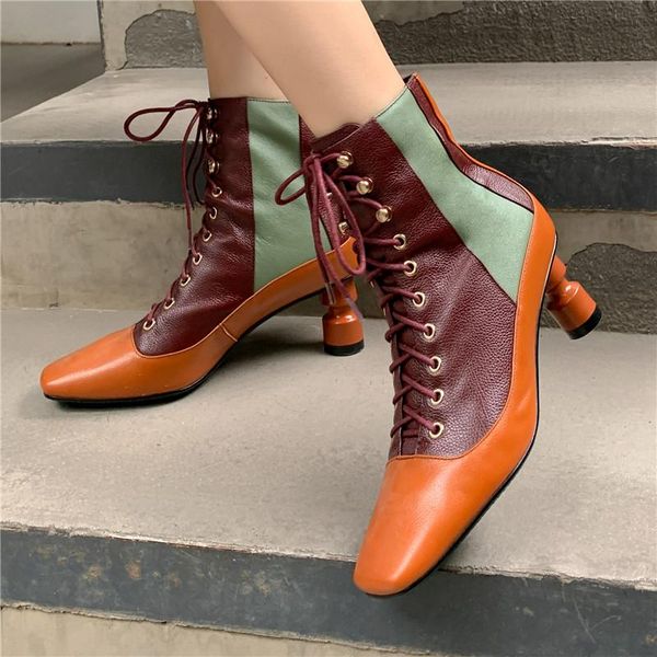 boots women's square toe stiletto ankle 2021 net red retro handsome lace-up autumn and winter high (6cm) basic tpr, Black
boots women's square toe stiletto ankle 2021 net red retro handsome lace-up autumn and winter high (6cm) basic tpr, Black