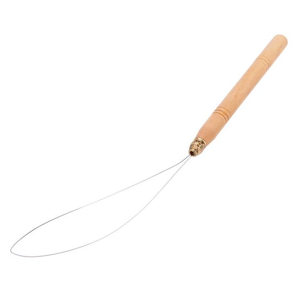 fashion 2pcs hair extension hook pulling tool needle threader micro ring beads loop wooden handle with iron wire ing w174, Black;brown
fashion 2pcs hair extension hook pulling tool needle threader micro ring beads loop wooden handle with iron wire ing w174, Black;brown