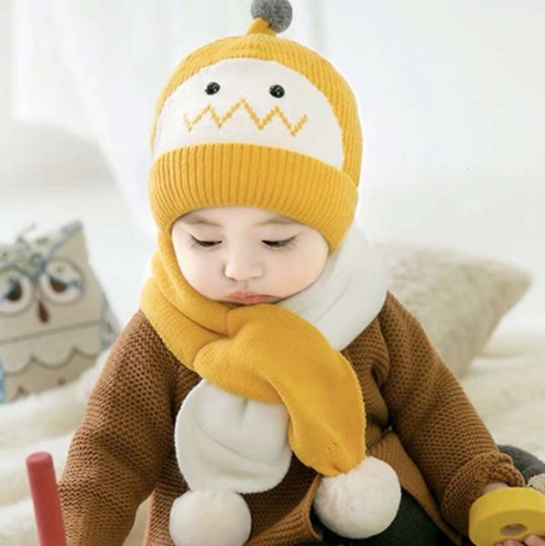 warm set hat thickened scarf two piece baby boys and girls lovely knitting wool cap winter jd3z, Red;brown
warm set hat thickened scarf two piece baby boys and girls lovely knitting wool cap winter jd3z, Red;brown