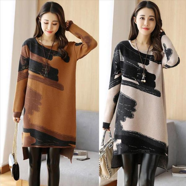 plus size winter dress women vintage print dress 2020 autumn casual loose warm long sleeve mini vestidos dresses elegant z, Black;gray
plus size winter dress women vintage print dress 2020 autumn casual loose warm long sleeve mini vestidos dresses elegant z, Black;gray