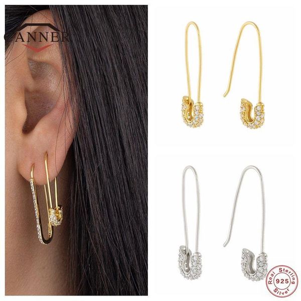 stud canner 100% real 925 sterling silver luxury geometric brooch earrings for women zircon piercing earring jewelry pendientes, Golden;silver
stud canner 100% real 925 sterling silver luxury geometric brooch earrings for women zircon piercing earring jewelry pendientes, Golden;silver