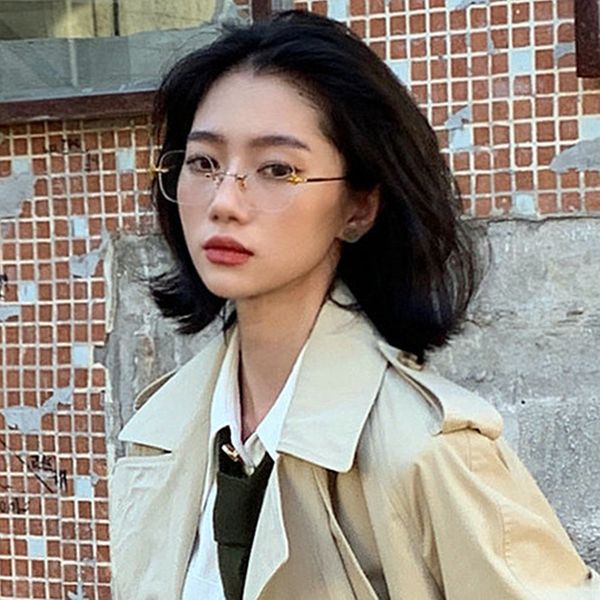 personality trend jennie star co branded frameless gradient square korean sunglasses belt chain
personality trend jennie star co branded frameless gradient square korean sunglasses belt chain