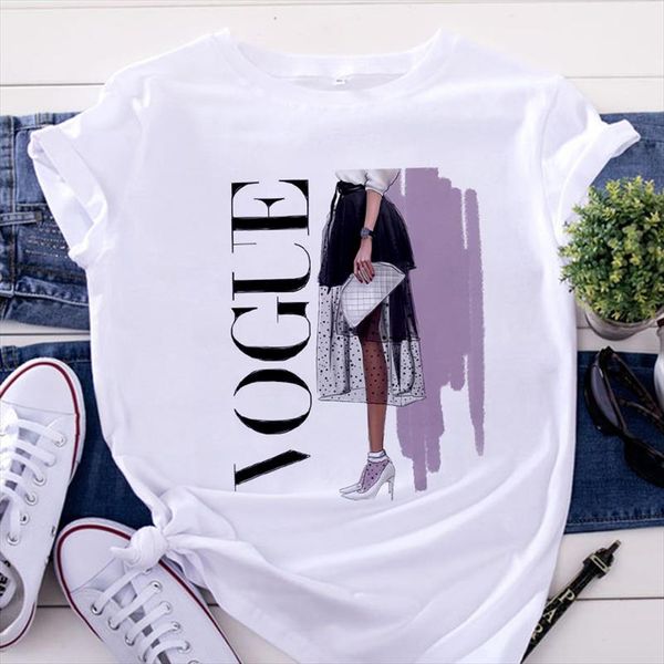 womens vogue printed womens t shirt harajuku graphic t shirt trendy style short sleeve casual street wear white tshirt
womens vogue printed womens t shirt harajuku graphic t shirt trendy style short sleeve casual street wear white tshirt
