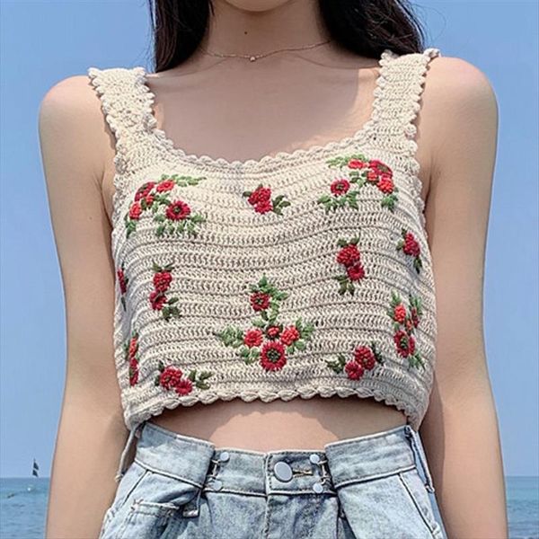 2020 embroidery women ladies summer slim sleevelesst shirt casual solid v neck knitted short, White
2020 embroidery women ladies summer slim sleevelesst shirt casual solid v neck knitted short, White