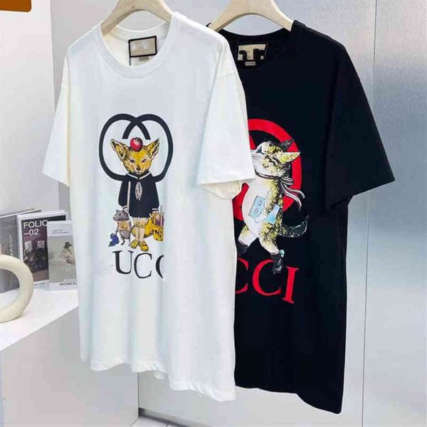 women's t-shirt g family 22 early spring weasel fortune cat printed cotton round neck loose casual oversize t-shirt short sleeve kdwz, White
women's t-shirt g family 22 early spring weasel fortune cat printed cotton round neck loose casual oversize t-shirt short sleeve kdwz, White