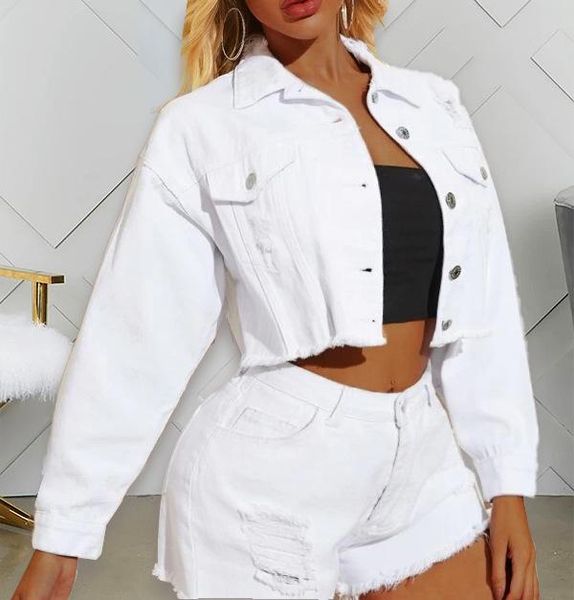 cropped jacket and coats for women autumn candy color casual hole short denim jackets female 2020 new pockets button denim coats, Black;brown
cropped jacket and coats for women autumn candy color casual hole short denim jackets female 2020 new pockets button denim coats, Black;brown