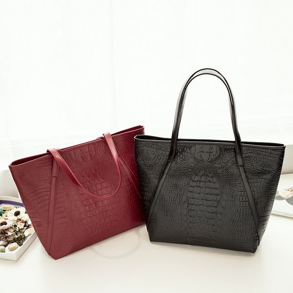 new minimalist alligator bag with stylish casual hand-held ladies' bag