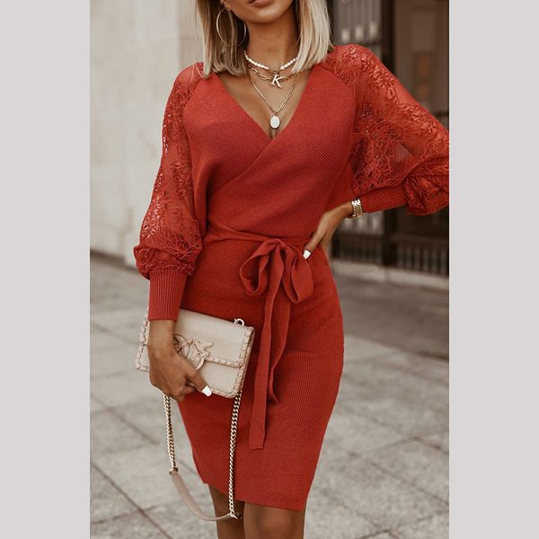 womens dress new arrival womens clothing lace wool knitted v neck dress autumn and winter new plus size s-2xl, Black;gray
womens dress new arrival womens clothing lace wool knitted v neck dress autumn and winter new plus size s-2xl, Black;gray