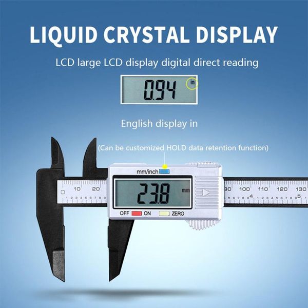 mats & pads stainless steel digital caliper 6 "150mmmeasuring instrument vernier calipers lcd electronic gauge #yj
mats & pads stainless steel digital caliper 6 "150mmmeasuring instrument vernier calipers lcd electronic gauge #yj