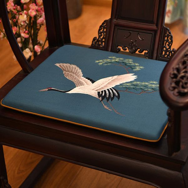 classical embroidery crane chinese seat cushion cotton linen dining chair pad office home decorative armchair non-slip sitting mats
classical embroidery crane chinese seat cushion cotton linen dining chair pad office home decorative armchair non-slip sitting mats