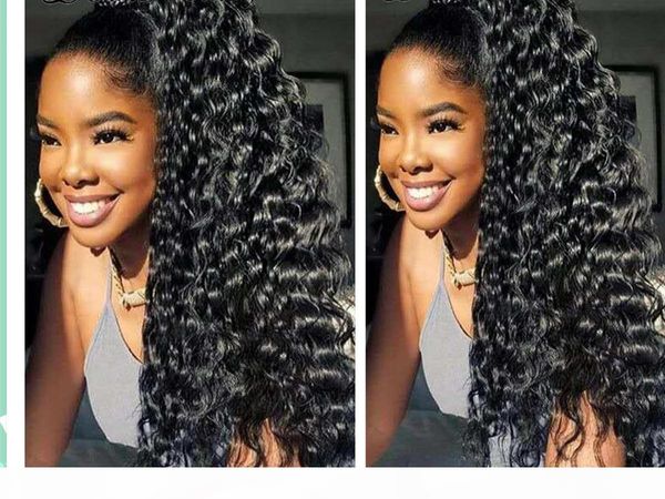 long drawstring afro kinky curly ponytail human hair non-remy indian hair extensions pony tail for african american, Black
long drawstring afro kinky curly ponytail human hair non-remy indian hair extensions pony tail for african american, Black