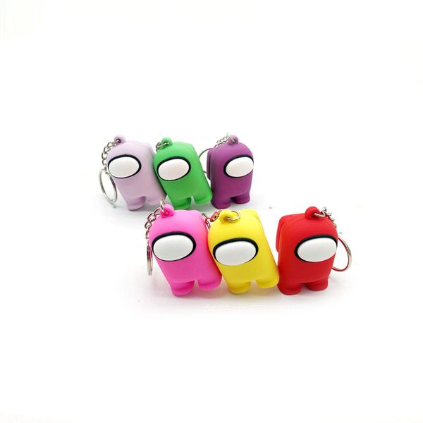 among us action figures keychain 4*5*7.5cm pvc solid doll toys cute among us key ring accessories silicone material 13 colors for choose
among us action figures keychain 4*5*7.5cm pvc solid doll toys cute among us key ring accessories silicone material 13 colors for choose