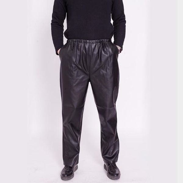 2021 men's fake leather spring wind-proof plutonium work keep casual chaps pants siiu, Black
2021 men's fake leather spring wind-proof plutonium work keep casual chaps pants siiu, Black