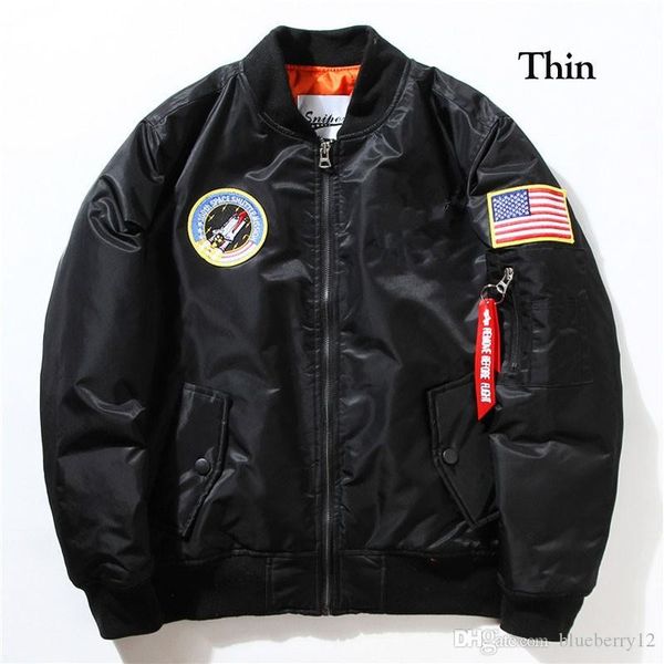 winter jacket pilot coat thin or thick bomber men jackets embroidery baseball coats m-xxl f763, Black;brown
winter jacket pilot coat thin or thick bomber men jackets embroidery baseball coats m-xxl f763, Black;brown