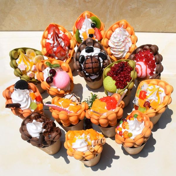 bread makers hongkong ice cream egg waffle fake model simulation eggettes bubble waffles sample foods display props for window
bread makers hongkong ice cream egg waffle fake model simulation eggettes bubble waffles sample foods display props for window