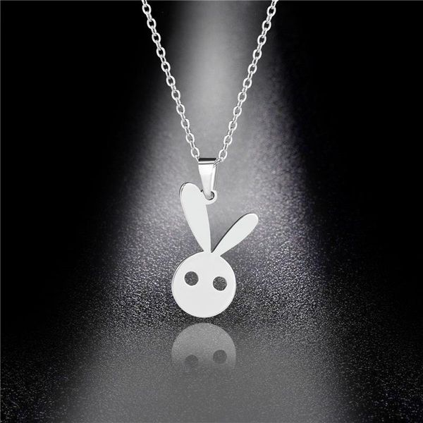 popular jewelry laser cut stainless steel pendant simple titanium steel white necklace, Silver
popular jewelry laser cut stainless steel pendant simple titanium steel white necklace, Silver