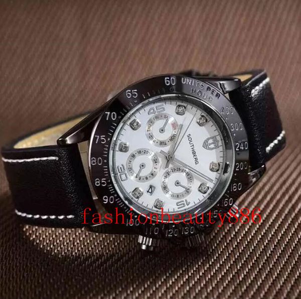 southberg luxury watch brand dayton commercial sports military men leisure watch strap 8tyf, Slivery;brown
southberg luxury watch brand dayton commercial sports military men leisure watch strap 8tyf, Slivery;brown