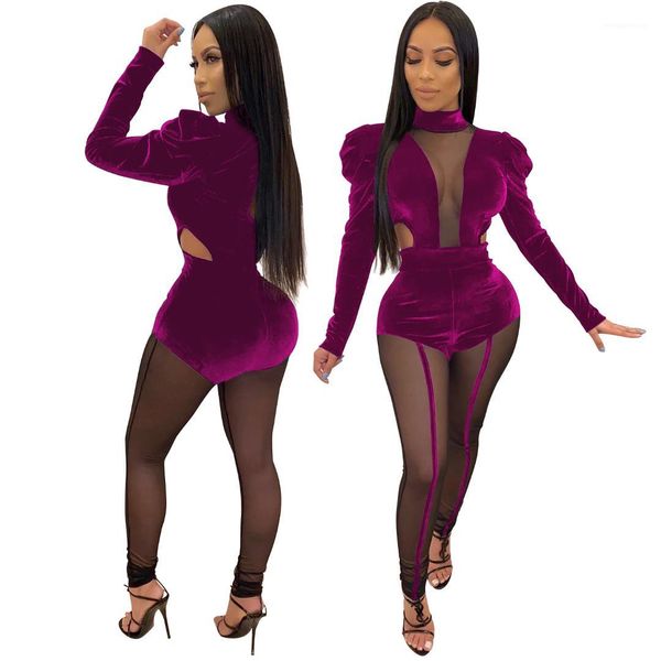 2pcs set fashion casual designer tracksuits women two piece outfit autumn solid color gauze perspective panelled, Gray
2pcs set fashion casual designer tracksuits women two piece outfit autumn solid color gauze perspective panelled, Gray