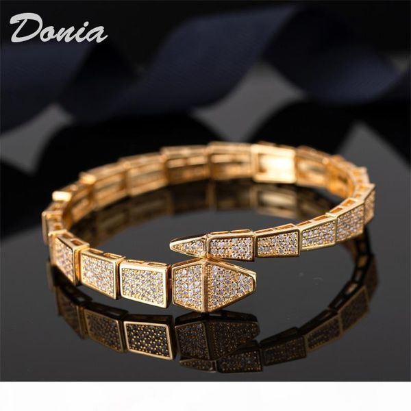 donia jewelry party european and american fashion treasure house classic snake micro inlaid zirconia bracelet women's bracelet birthday, Black
donia jewelry party european and american fashion treasure house classic snake micro inlaid zirconia bracelet women's bracelet birthday, Black